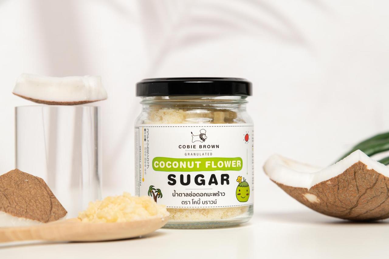 น้ำตาลช่อดอกมะพร้าว 133 กรัม 1 กระปุก