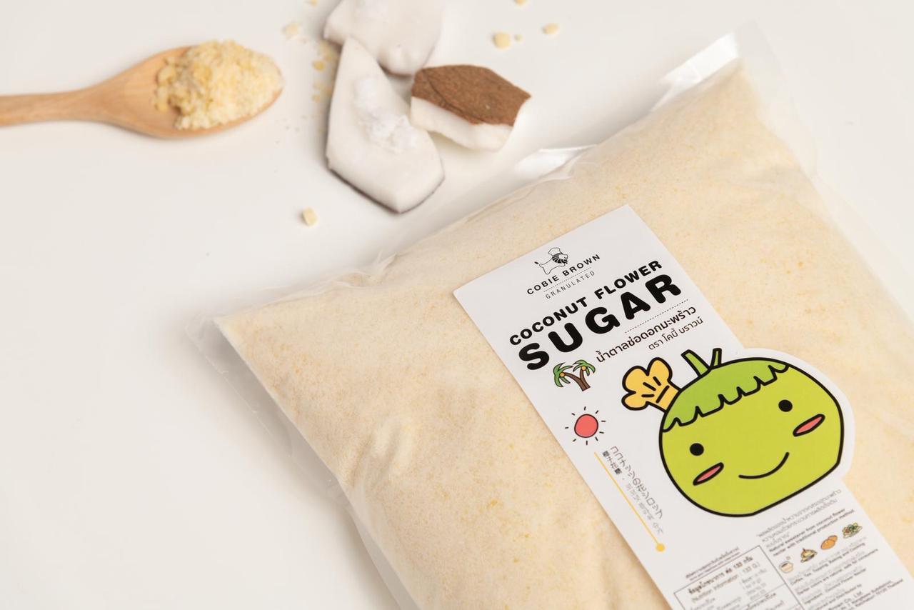 น้ำตาลช่อดอกมะพร้าว 2 กิโลกรัม Caster Sugar 1 ถุง