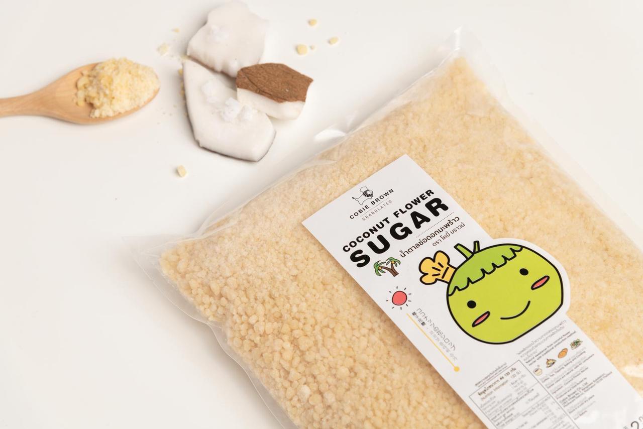 น้ำตาลช่อดอกมะพร้าว 2 กิโลกรัม Caster Sugar 1 ถุง
