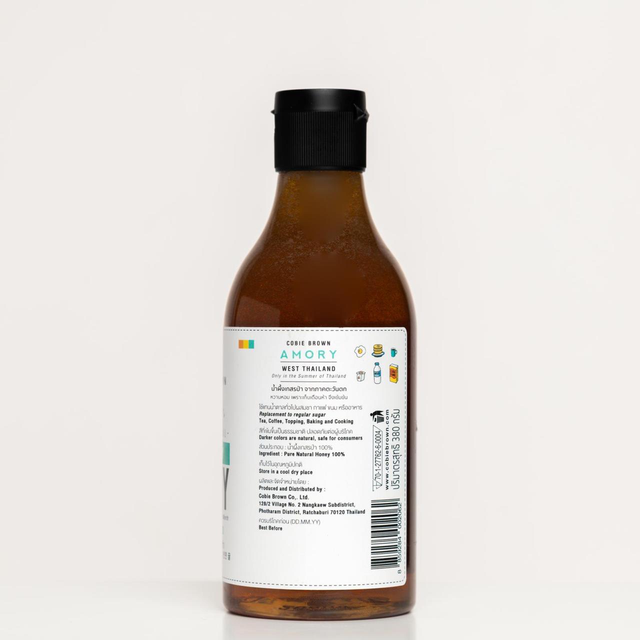 น้ำผึ้งเกสรดอกไม้ป่า Amory 380 กรัม 1 ขวด
