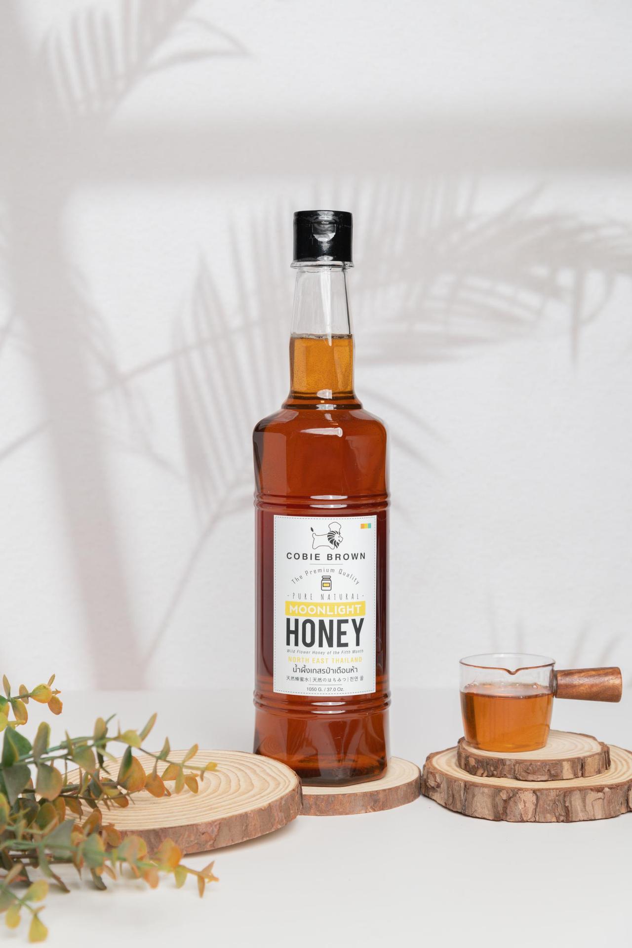 น้ำผึ้งเกสรดอกไม้ป่า Moonlight 1050 กรัม 1 ขวด