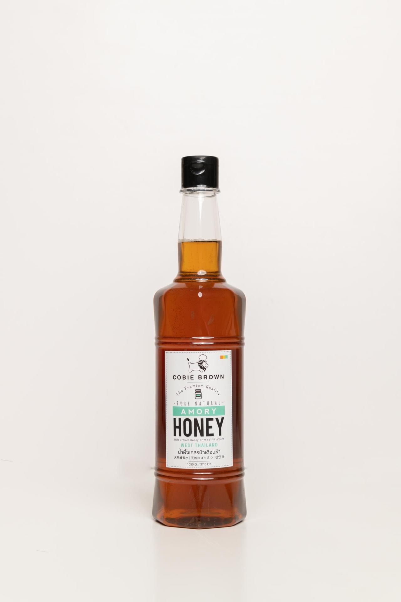 น้ำผึ้งเกสรดอกไม้ป่า Amory 1050 กรัม 1 ขวด